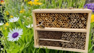 Read more about the article Build a Bee Hotel: Aid Solitary Bee Populations