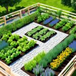 Year-round gardening: Designing A Homestead Garden Layout