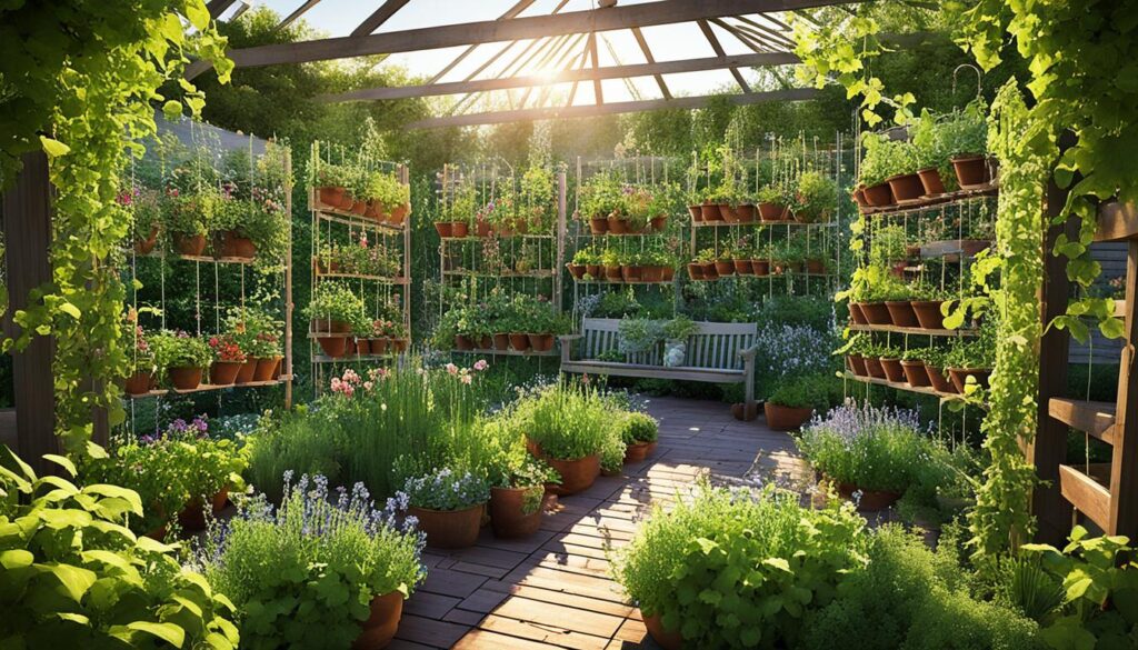 incorporating vertical gardening into your homestead layout