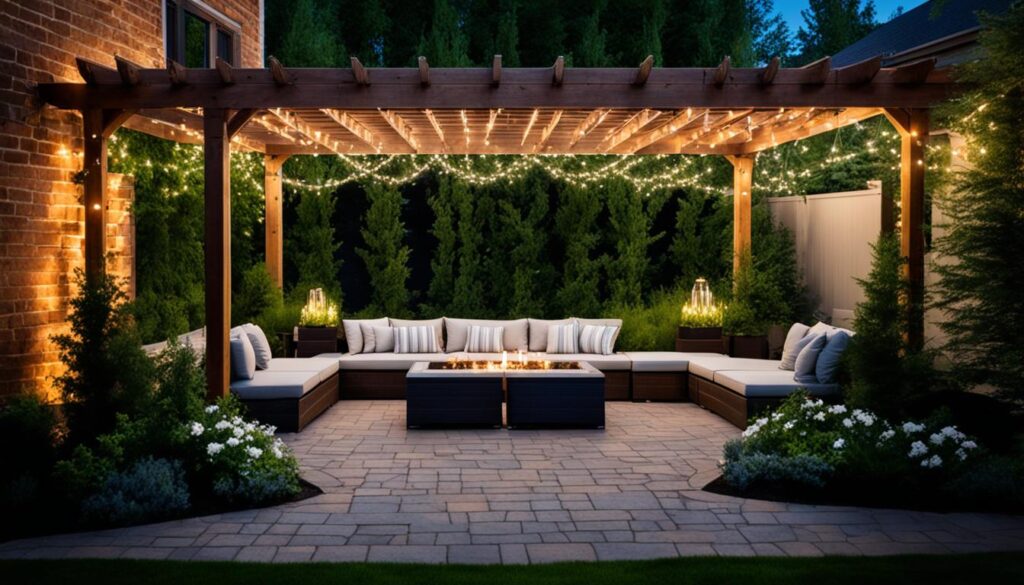 outdoor accent lighting